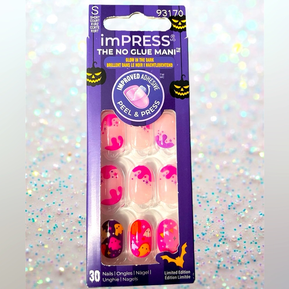 imPRESS Limited Edition Glow Press-On Nails